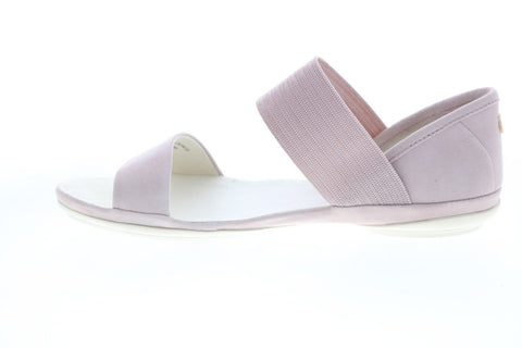Camper Right Nina 21735-071 Womens Pink Suede Slip On Strap Sandals Shoes