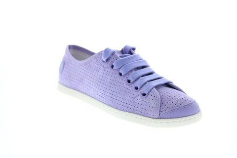 Camper UNO 21815-056 Womens Purple Suede Slip On Euro Sneakers Shoes
