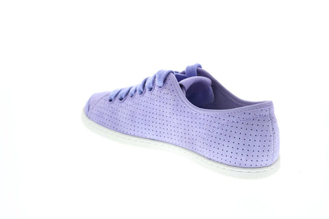 Camper UNO 21815-056 Womens Purple Suede Slip On Euro Sneakers Shoes