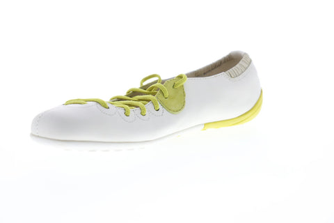 Camper Peu Circuit 22002-009 Womens White Leather Casual Loafers Shoes