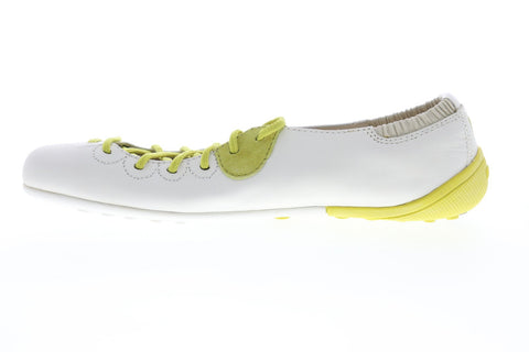 Camper Peu Circuit 22002-009 Womens White Leather Casual Loafers Shoes