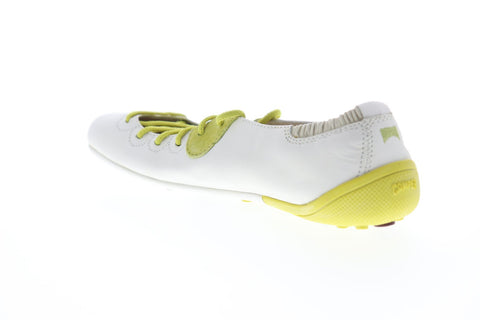 Camper Peu Circuit 22002-009 Womens White Leather Casual Loafers Shoes