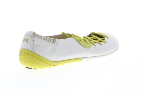 Camper Peu Circuit 22002-009 Womens White Leather Casual Loafers Shoes