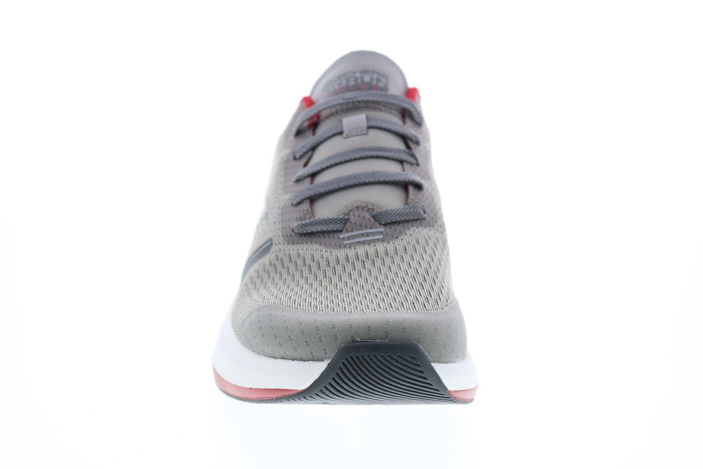 Skechers Go Run Pulse Specter 220022 Mens Gray Canvas Athletic Running ...