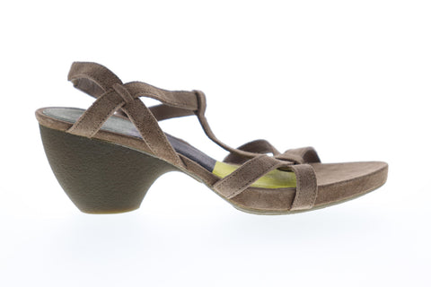 Camper Lila Medio 22042-005 Womens Brown Suede Pumps Heels Shoes