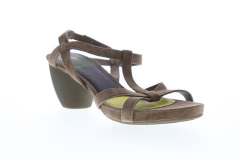 Camper Lila Medio 22042-005 Womens Brown Suede Pumps Heels Shoes