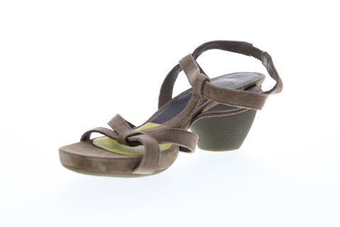 Camper Lila Medio 22042-005 Womens Brown Suede Pumps Heels Shoes