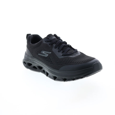 Skechers Go Run Glide Step Flex 220503 Mens Black Athletic Running Shoes