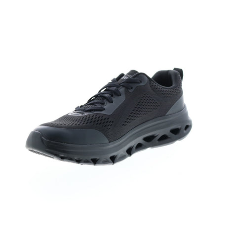 Skechers Go Run Glide Step Flex 220503 Mens Black Athletic Running Shoes