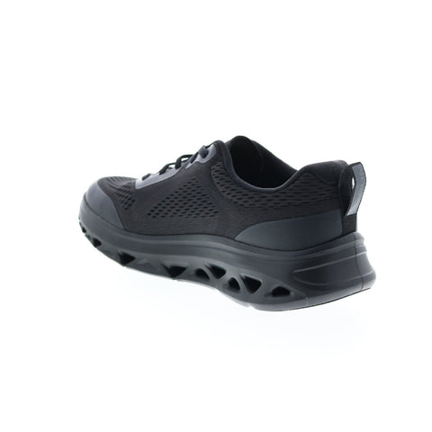Skechers Go Run Glide Step Flex 220503 Mens Black Athletic Running Shoes
