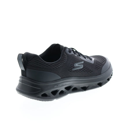 Skechers Go Run Glide Step Flex 220503 Mens Black Athletic Running Shoes