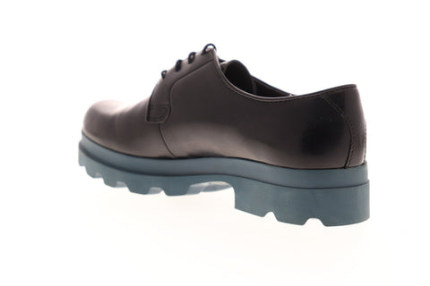 Camper Mil 22074-026 Womens Black Leather Lace Up Casual Dress Boots Shoes