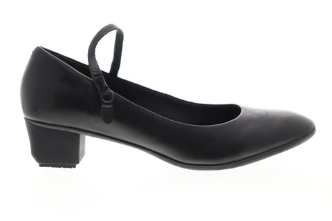 Camper Beth 22110-001 Womens Black Leather Adjustable Strap Heels Shoes