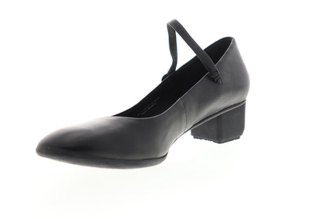 Camper Beth 22110-001 Womens Black Leather Adjustable Strap Heels Shoes