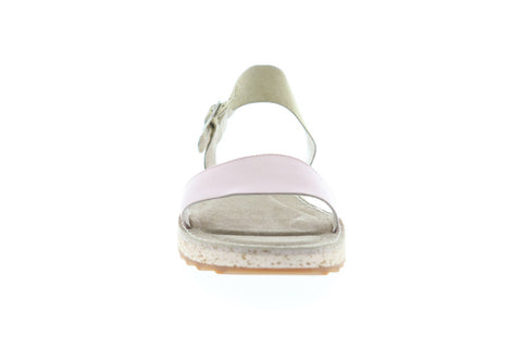 Camper PimPom 22518-001 Womens Gray Leather Strap Flip-Flops Sandals Shoes