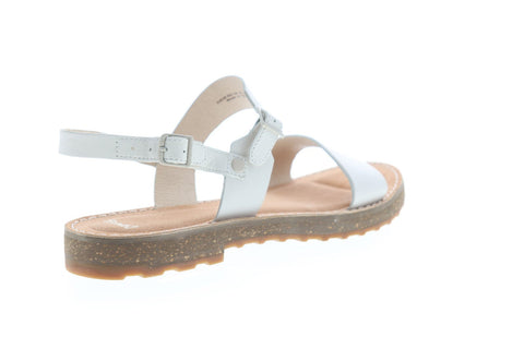 Camper PimPom 22518-002 Womens White Leather Strap Flip-Flops Sandals Shoes