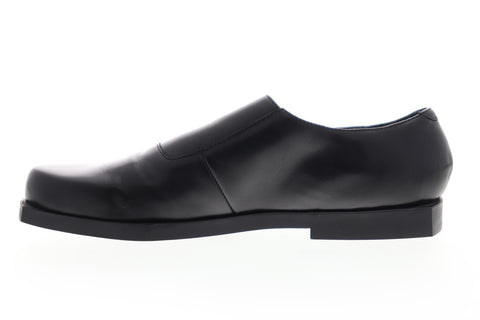 Camper Mortimer 22537-003 Womens Black Leather Strap Oxford Flats Shoes