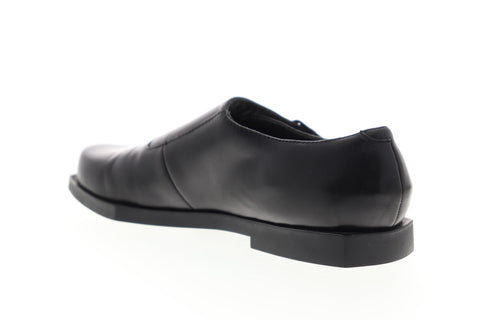 Camper Mortimer 22537-003 Womens Black Leather Strap Oxford Flats Shoes