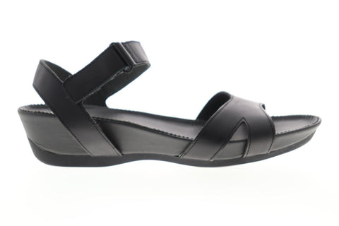 Camper Micro 22555-008 Womens Black leather Strap Flip-Flops Sandals Shoes