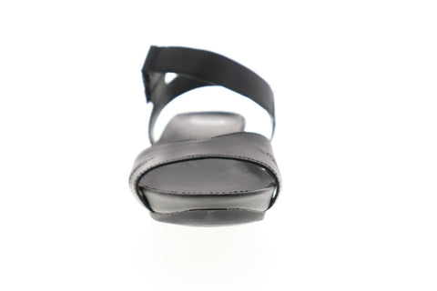 Camper Micro 22555-008 Womens Black leather Strap Flip-Flops Sandals Shoes