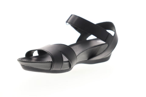 Camper Micro 22555-008 Womens Black leather Strap Flip-Flops Sandals Shoes