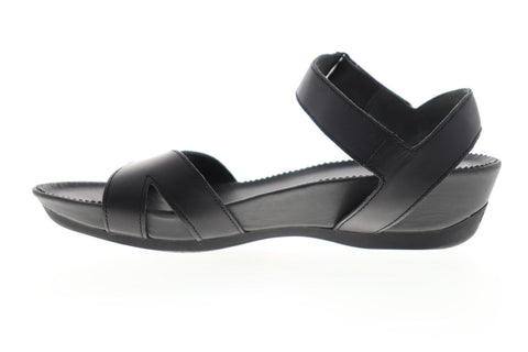 Camper Micro 22555-008 Womens Black leather Strap Flip-Flops Sandals Shoes