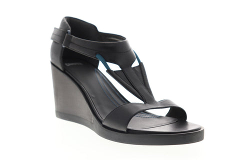 Camper Limi 22569-001 Womens Black Leather Heels Strap Wedges Shoes