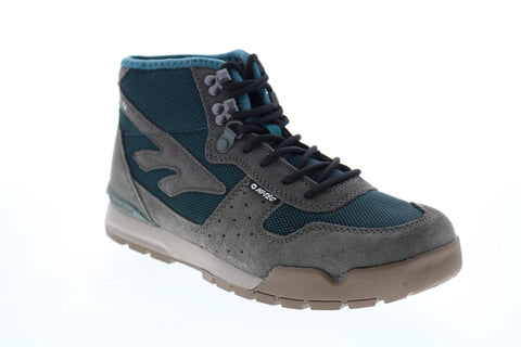Hi-Tec Sierra Lite 23170 Womens Gray Suede Lace Up Hiking Boots