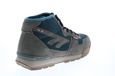 Hi-Tec Sierra Lite 23170 Womens Gray Suede Lace Up Hiking Boots