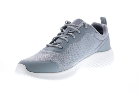 Skechers Bounder Voltis 232005 Mens Gray Mesh Athletic Cross Training Shoes