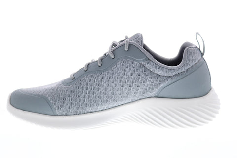 Skechers Bounder Voltis 232005 Mens Gray Mesh Athletic Cross Training Shoes