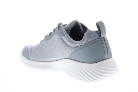 Skechers Bounder Voltis 232005 Mens Gray Mesh Athletic Cross Training Shoes