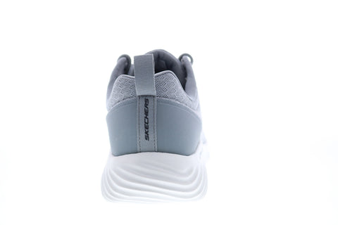 Skechers Bounder Voltis 232005 Mens Gray Mesh Athletic Cross Training Shoes