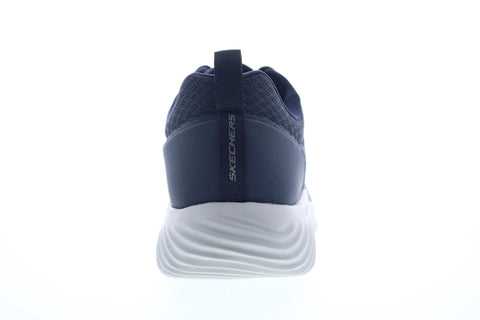 Skechers Bounder Voltis 232005 Mens Blue Mesh Athletic Cross Training Shoes