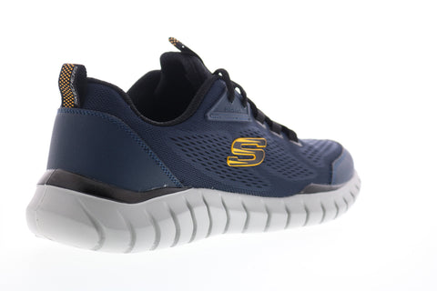 Skechers Overhaul 2.0 232013 Mens Blue Mesh Athletic Cross Training Shoes