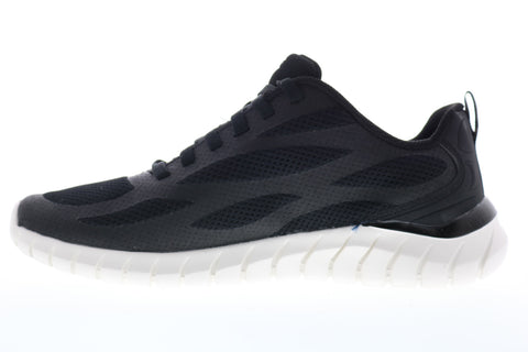 Skechers Overhaul Blokade 232014 Mens Black Mesh Athletic Cross Training Shoes