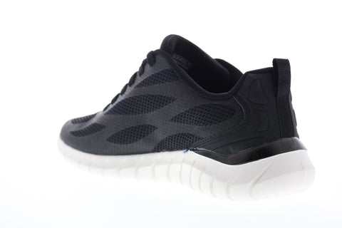 Skechers Overhaul Blokade 232014 Mens Black Mesh Athletic Cross Training Shoes