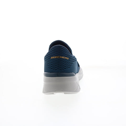 Skechers Equalizer 4.0 Trip Play 232016 Mens Blue Canvas Lifestyle Sneakers Shoes
