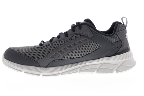 Skechers EQUALIZER 4.0 RESTRIKE 232024 Mens Gray Mesh Athletic Running Shoes
