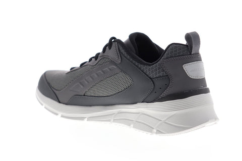 Skechers EQUALIZER 4.0 RESTRIKE 232024 Mens Gray Mesh Athletic Running Shoes