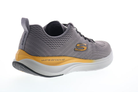 Skechers Ultra Groove Templar 232032 Mens Gray Athletic Cross Training Shoes