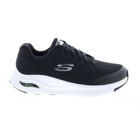 Skechers Arch Fit Mens Black Wide Lifestyle Sneakers Sh - Ruze Shoes