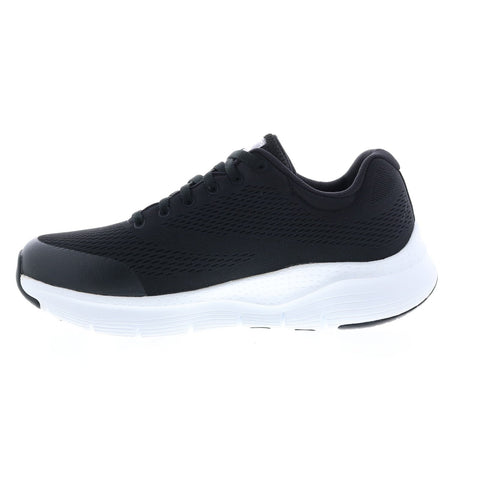 Skechers Arch Fit 232040WW Mens Black Extra Wide Lifestyle Sneakers Shoes