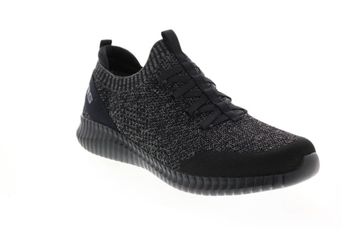 Skechers Elite Flex Karnell 232048W Mens Black Wide Lifestyle Sneakers Shoes