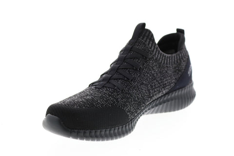 Skechers Elite Flex Karnell 232048W Mens Black Wide Lifestyle Sneakers Shoes