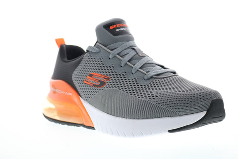 Skechers Skech-Air Stratus 232056W Mens Gray Wide Athletic Running Shoes