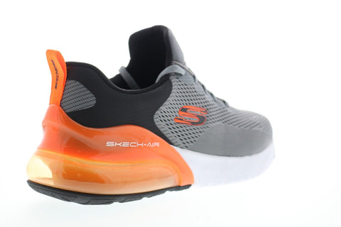 Skechers Skech-Air Stratus 232056W Mens Gray Wide Athletic Running Shoes