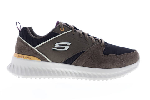 Skechers Matera 2.0 Konstable 232058 Mens Green Suede Low Top Sneakers Shoes