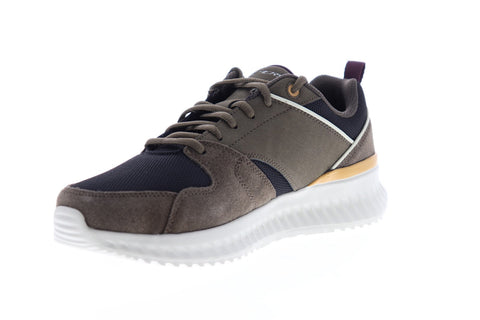 Skechers Matera 2.0 Konstable 232058 Mens Green Suede Low Top Sneakers Shoes