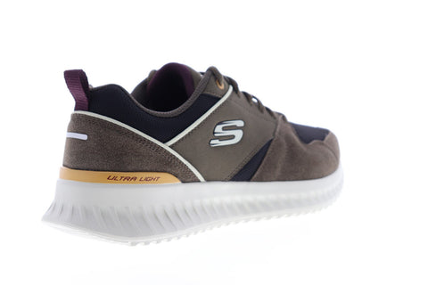 Skechers Matera 2.0 Konstable 232058 Mens Green Suede Low Top Sneakers Shoes